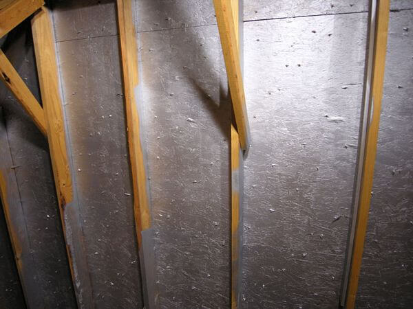 Spray Radient Heat Barrier, HeatBloc perfect for sidewalls as well as under the roof.